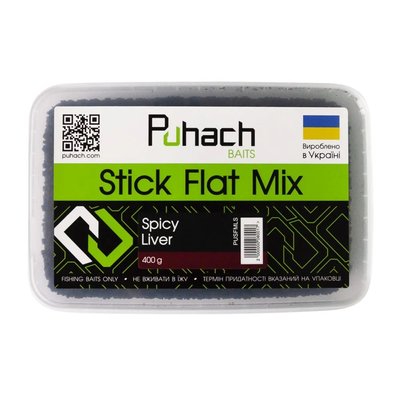 Puhach Baits Stick Flat Mix – Spicy Liver (Печень со специями) PUSFMLS фото