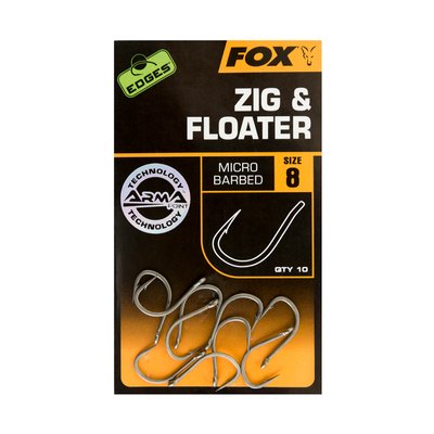 Крючки тефлоновые Fox Edges Armapoint Zig & Floater CHK212 фото
