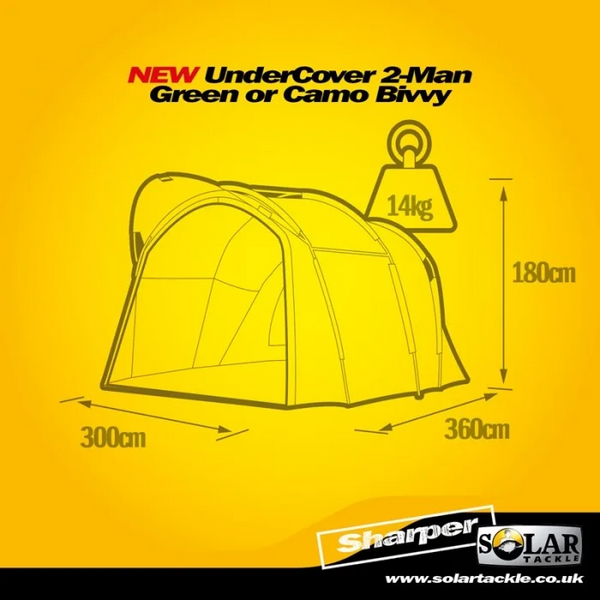 Палатка Solar Undercover Green 2 man Bivvy UG33 фото