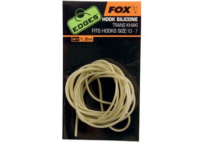 Трубка силіконова для волосся Fox Edges Hook Silicone Sz 10-7 CAC567 фото