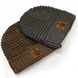 Шапка Vass Fleece Lined Ribbed Beanie Brown One Size VR376/09 фото 3