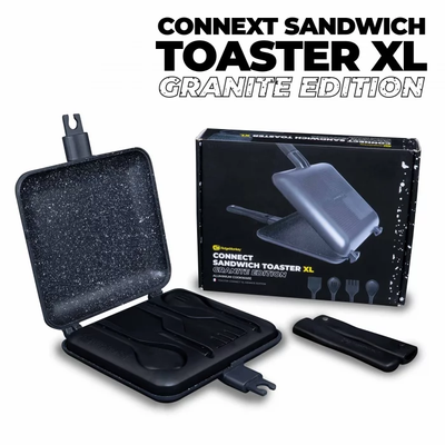 Тостер зі столовим набором Ridge Monkey Connect Sandwich Toaster Granite Edition RM777 фото