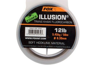 Fox Edges Illusion Soft - Trans Khaki 12lb/0.30mm CAC605 фото