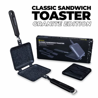 Тостер зі столовим набором Ridge Monkey Classic Sandwich Toaster Granite Edition RM774 фото