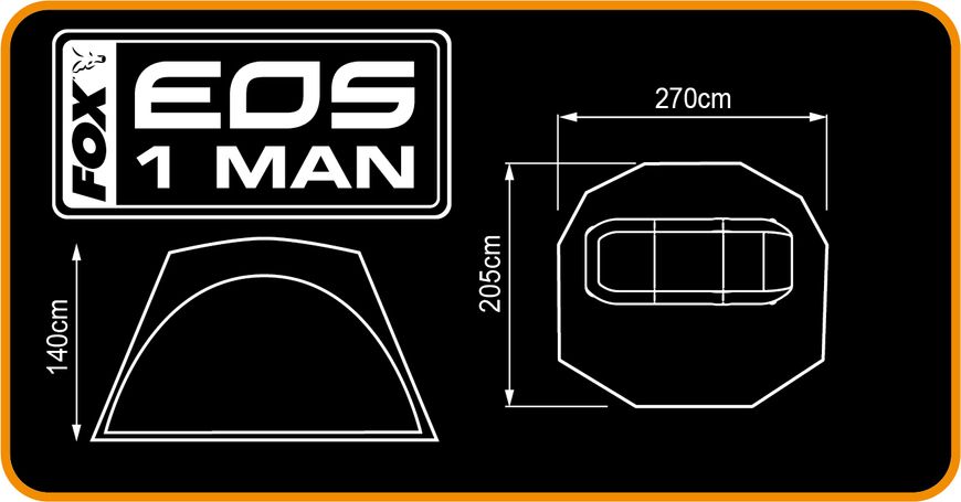 Палатка Fox EOS 1 Man Bivvy CUM255 фото