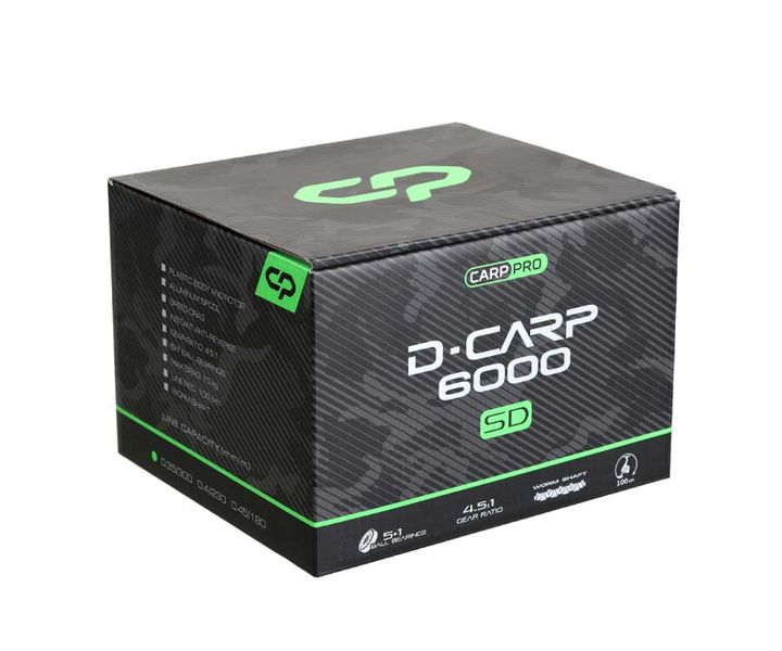 Котушка Carp Pro D-Carp 6000 SD New CPDCN6SD фото