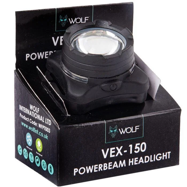 Фонарь налобный Wolf VEX-150 Powerbeam Headlight WFPT008 фото