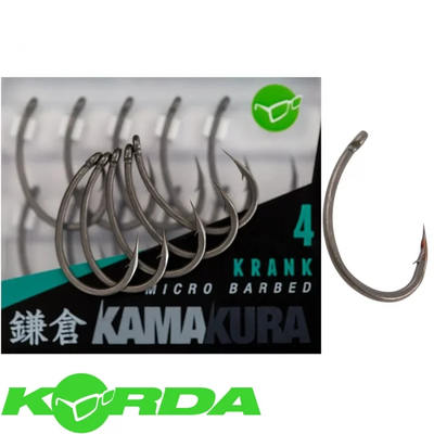 Корпові гачки Korda Kamakura Krank Hooks KAM07 фото