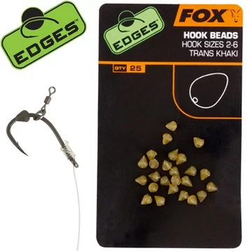 Гумові намистини на гачок Fox Edges Hook Bead Size 2-6 CAC483 фото