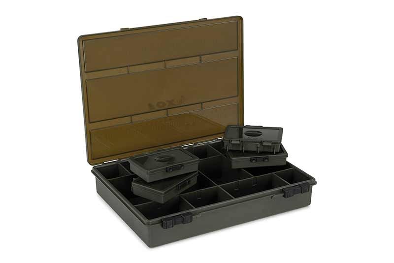 Коробка укомплектована Fox EOS Carp Tackle Box Loaded Large CBX097 фото