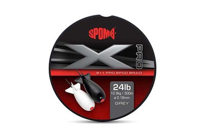 Spomb X Pro Braid Grey 8+1 0.18mm 24lbs DBL004 фото