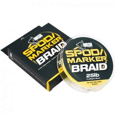 Nash Spod and Marker Braid Hi-Viz Yellow 25lb/0.18mm T2676 фото