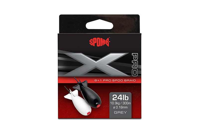 Spomb X Pro Braid Grey 8+1 0.18mm 24lbs DBL004 фото