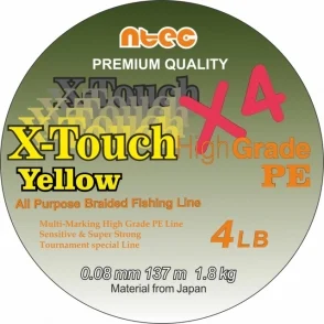 NTEC X-Touch Yellow 10Lb 0,12mm NT137XT25Y фото