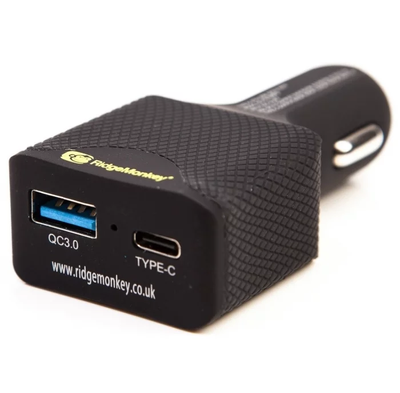 Зарядний пристрій Ridge Monkey Vault 45W USB-C PD Car Charger RM146 фото