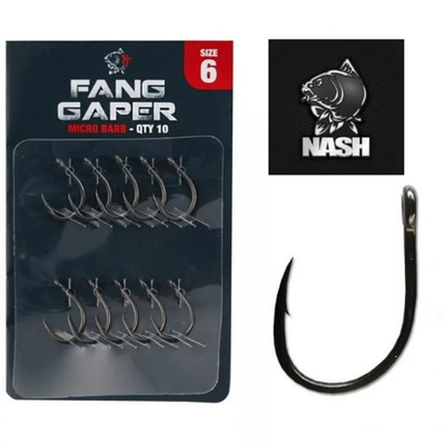 Крючки Nash FANG GAPER 2 Size T7521 фото