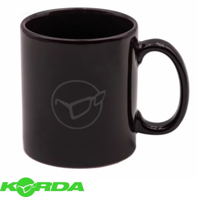 Кружка керамическая Korda Mug Glasses Logo Burgundy KLUG16 фото